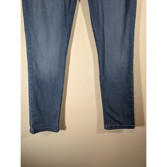 Mugsy Mens Blue Jeans Lake Shores Slim Leg Sz 38x32 Comfort Stretch Classic - Picture 5 of 12
